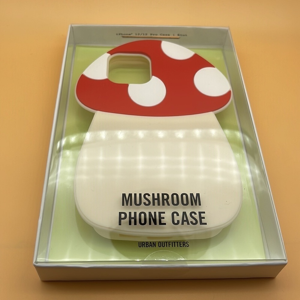 Urban Outfitters 3D Mushroom iPhone Case for iPhone 11 or iPhone 12/12 PRO, NWT - Picture 5 of 8